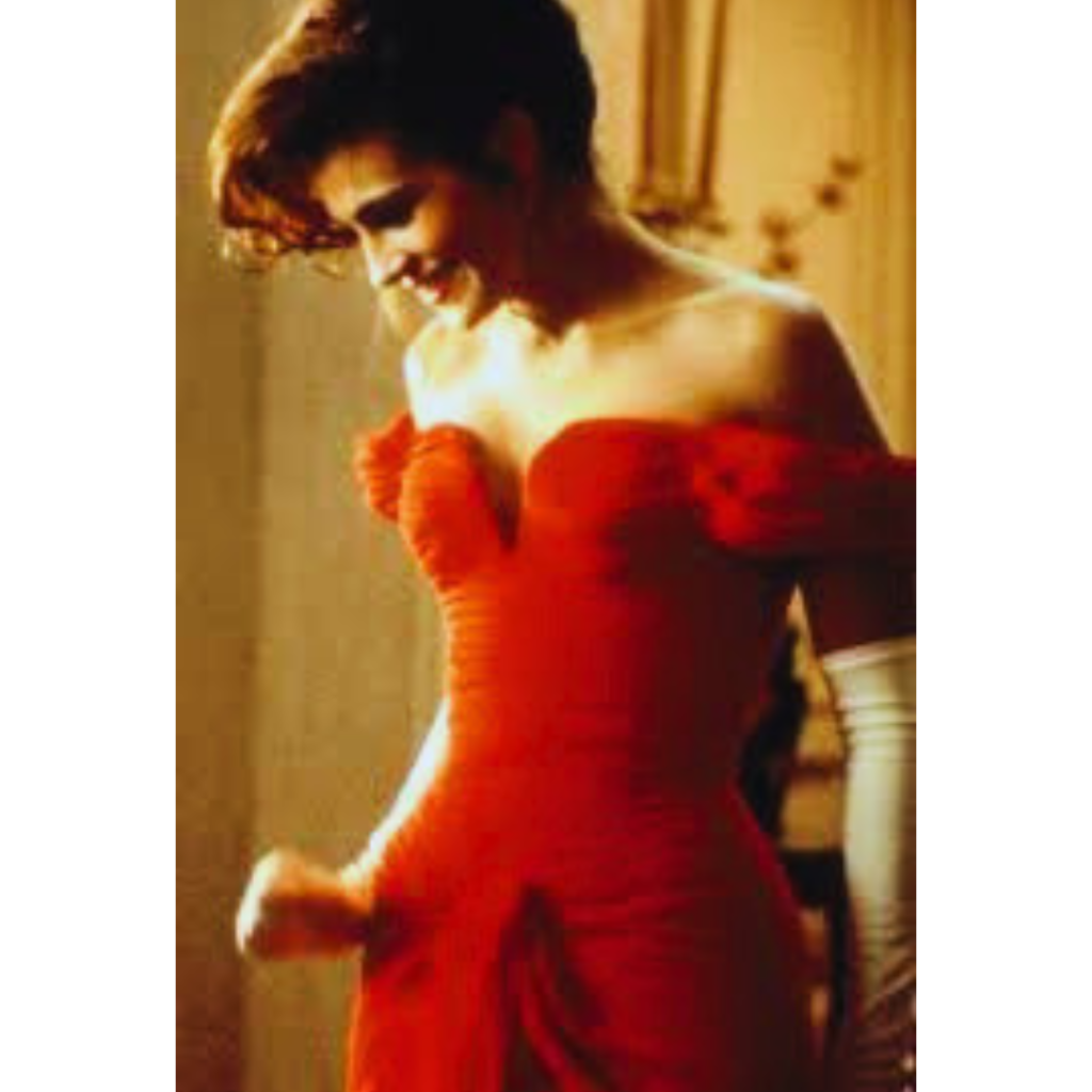 Julia Roberts Red Dress Pretty Woman 1990 1
