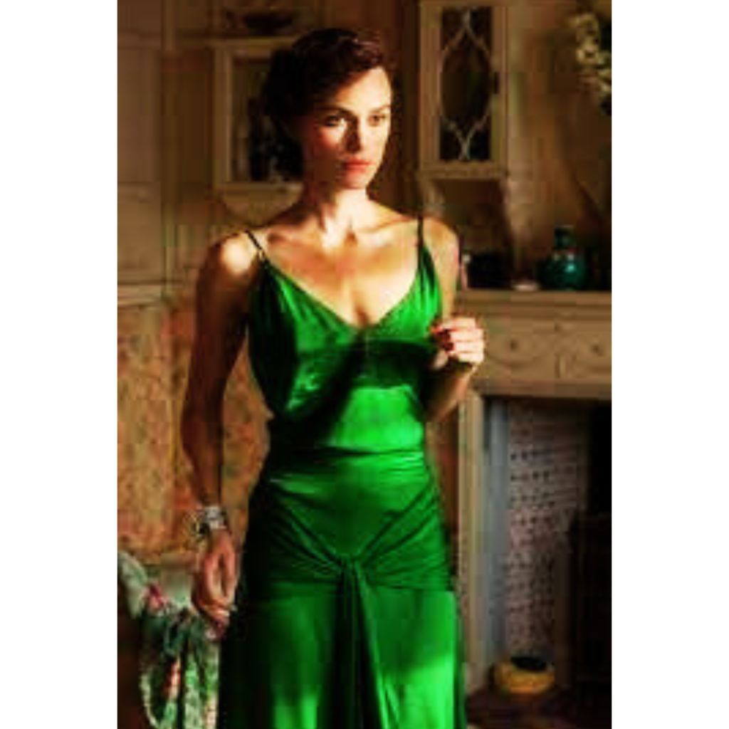Keira Knightleys Green Dress Atonement 2007 1