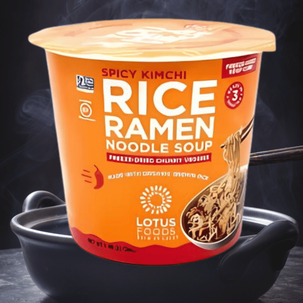 Lotus Foods Spicy Kimchi Rice Ramen Noodle Soup